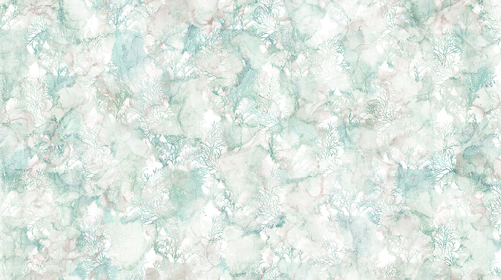 Sea Breeze - by Deborah Edwards and Melanie Samra; Northcott, Alcohol ink cotton image 5