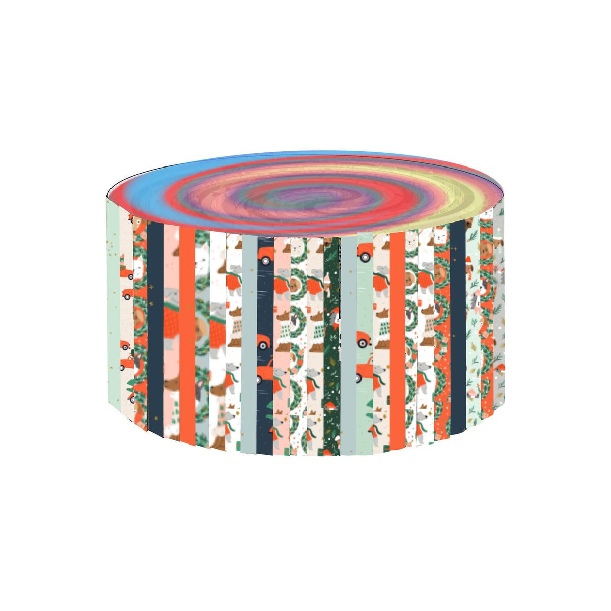 Merry Pawmas Metallic | Cotton + Steel | RJR Fabrics