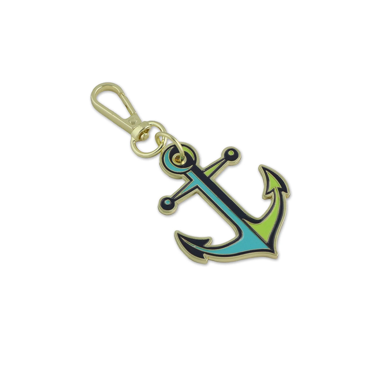 Anchors Aweigh Coralline Bag Charm | Tula Pink | FreeSpriti