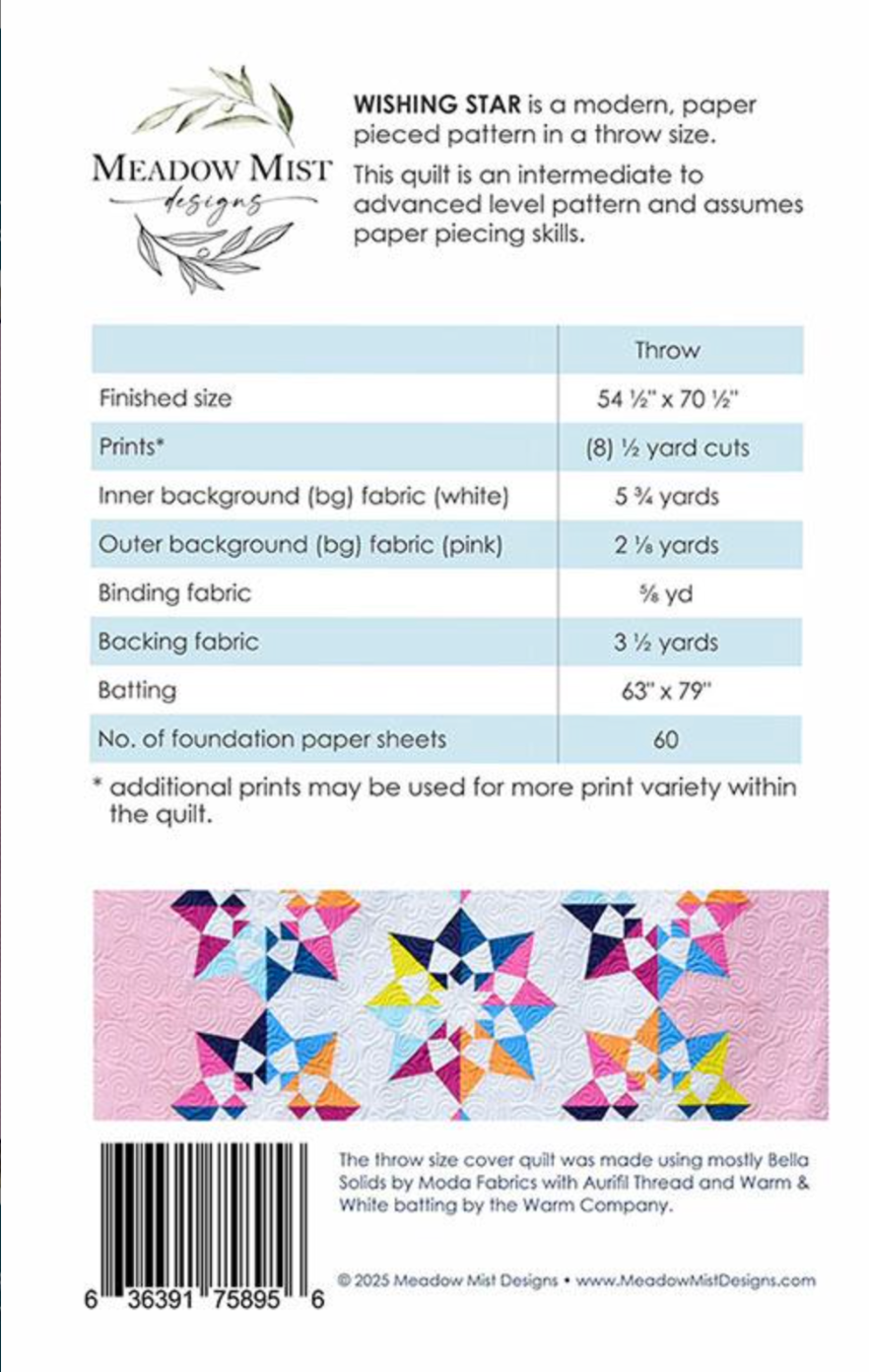 Wishing Star | Pattern | Cherly Brickey | Moda